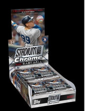 2021 Topps Stadium Club Chrome Hobby Box Factory Sealed, Brand New, 1 AUTO/box!