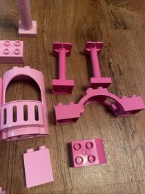 Lego Duplo Cinderella's Castle Balcony ARCH PINK BRICK LOT