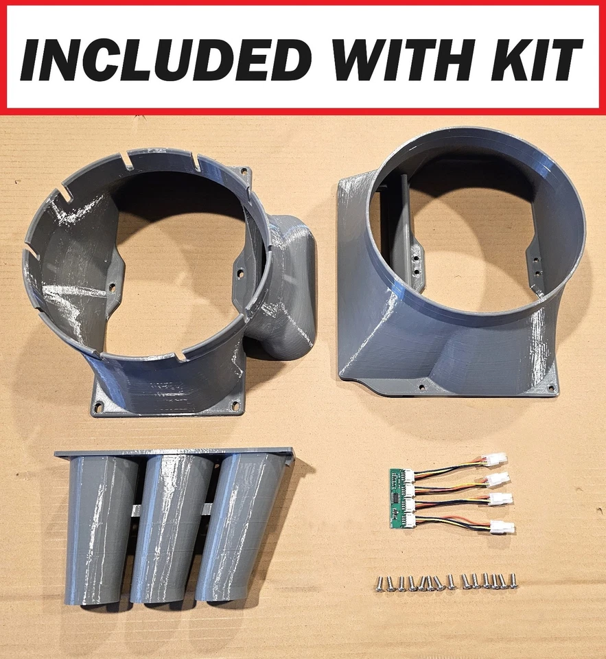 S21 Pro  S21 XP  S21 PLUS  8"  Deluxe ASIC Crypto  Silencer/Cooling Kit Antminer - Image 2 of 4