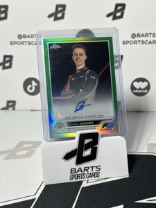 2022 Topps Chrome Formula 1 Jake Hughes Green Refractor Auto 19/99 #CAC-JH F2