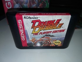 Sega Genesis Double Dribble  The Playoff Edition CIB Tested  Working  Authentic