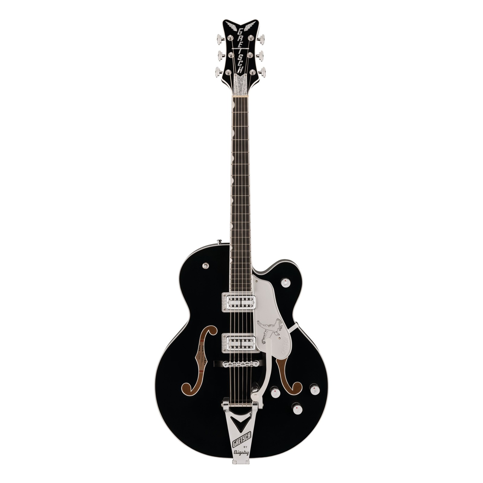 Gretsch Professional Collection Falcon Hollow Body Bigsby Black - Halbakustik 721890₽