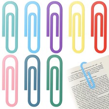 Humyoun 8 Pack Paperclip Bookmark 4 Inch Large Paper Clips Jumbo 4 inches