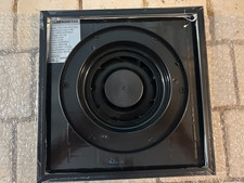 8 Watt Solar Panel Ventilation Fan Exhaust Fan Outdoor Bathroom, Deer Blind Etc.