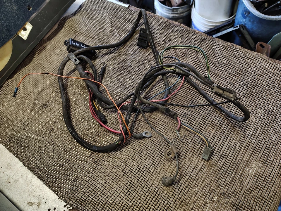 1966 Buick Wildcat Electra 225 Original GM 401 425 Engine Wiring Harness - Image 3 of 4
