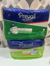 Prevail PER-FIT 32 Adult Daily Briefs Diapers M 32 - 44''  2 Pack 36 Total Count