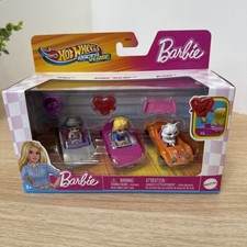  Fast to ship HOT WHEELS RACER VERSE BARBIE MALIBU, RENEE,  BLISSA 3 PACK NEW
