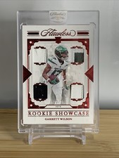 2022 Panini Flawless Football Garrett Wilson Rookie Showcase Sealed 03/15 Jets