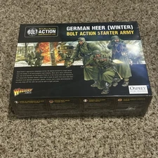 German Heer Winter Starter Army Bolt Action Warlord Games NIB Sealed