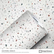 (12€/qm) Möbelfolie Stein Granit Zement Optik Folie Dekorfolie Stein Küche Bad