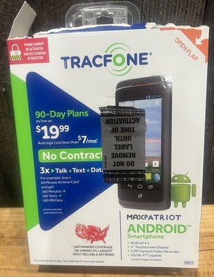 Maxpatroit Android 4.1 Smartphone-3G WiFi New Open Box 