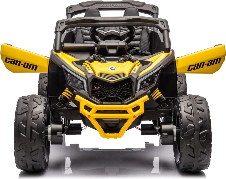 Buggy MAVERICK 4x4 - 800W, Eva Räder, Kinderauto Kinderfahrzeug Elektroauto Gelb - Bild 4 von 4