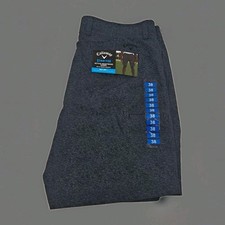 Callaway Stretch Active Waistband Golf Short W Media Pocket Men's 38 Black NWT