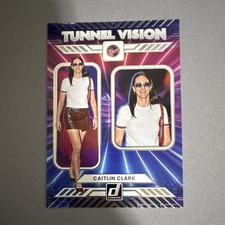 2025 Panini Donruss WNBA - Tunnel Vision Caitlin Clark #1 Indiana Fever