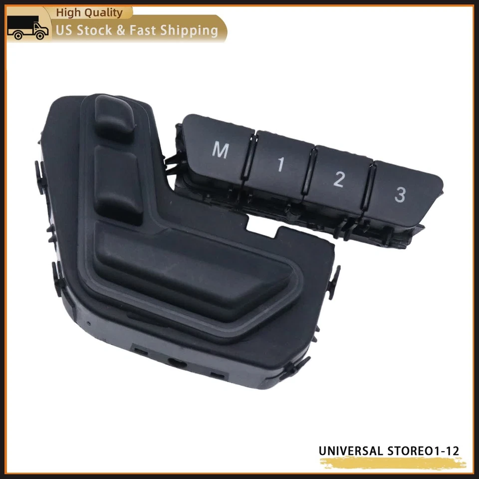 Front Left Seat Adjustment Switch Fits Mercedes-Benz CLS63 AMG S CLS63 AMG E550 - Image 4 of 4