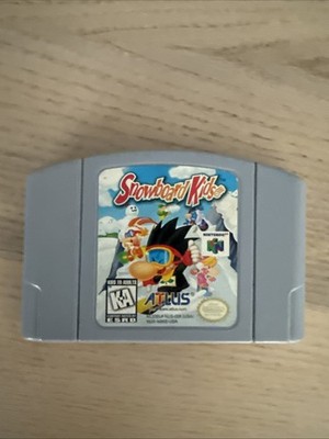 Snowboard Kids N64 Authentic With Clamshell