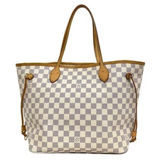    Louis Vuitton Damier Azur Neverfull MM N51107 Tote Bag semi-Shoulder Shoulder