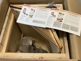 Räucherofen 50x50x70cm Räucherkammer Holz Räucherschrank OHNE Feuerstelle(R6A1)