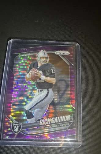 2025 Panini Prizm Football Purple Pulsar Rich Gannon #115