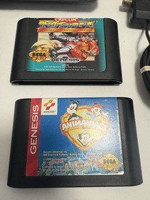 Sega Genesis 16-Bit Bundle With Controller And Cables And Games.