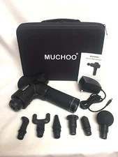 Mint, New, Unused Muchoo Percussion Massage Gun Kit Personal Physical Therapy