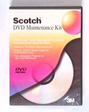 ✅  Scotch~DVD~Maintenance Kit~With Surround Sound Systems Check