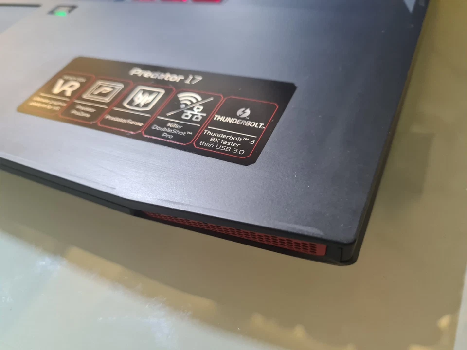 Acer Predator G9 17Zoll i7 24GB RAM 256GBSSD 1THDD NVIDIA GTX1060 FULLHD Win11 - Bild 3 von 4