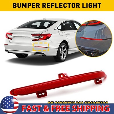 Right Rear Bumper Tail Light For 2018-21 Honda Accord Reflector Stop Passenger D