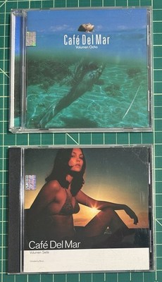 Cafe Del Mar 2x CD Lot Ocho + Siete Mexico Release Versions V