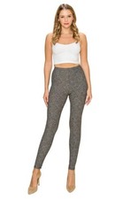 Brand New Women's Abstract Print Buttery Soft Leggings Regular One Size