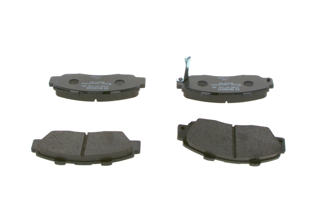 2x ✅Fits BOSCH UK�ADY HAMULCOWE 0 986 461 142 BRAKE LINING  ⭐UK Seller⭐