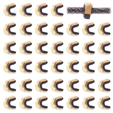 Bow String Nock Points - 40 Packs Arrows Bowstring Nocking Point Set Archery Acc