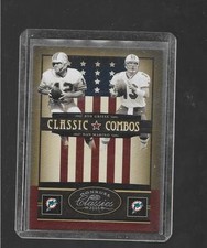 2005 Donruss Classics - DAN MARINO  BOB GRIESE - Classic Combos - DOLPHINS #/250