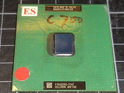 Intel Celeron 1.1 GHz  QHF7 qualifications Sample