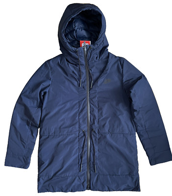 Nike Sportswear NSW Women's 700 Fill Down Hooded Parka Jacket Small S RRP £190