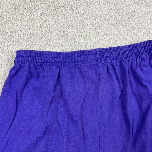 VTG Polo Sport Ralph Lauren Shorts Mens Large Purple Athletic Gym 100% Cotton - Picture 11 of 18