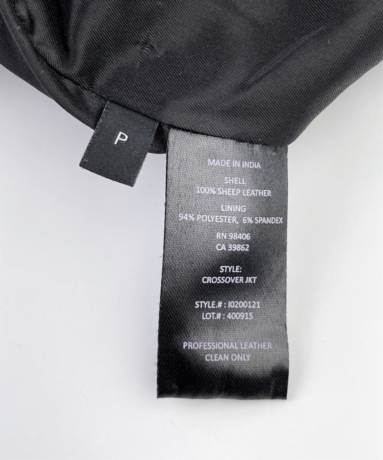 Theory Crossover Black Lamb Leather Blazer Paperweigh… Gem