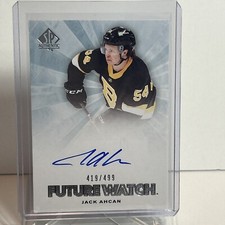 2022-23 SP Authentic Retro Future Watch Auto Jack Ahcan RC 419/499 💥💥