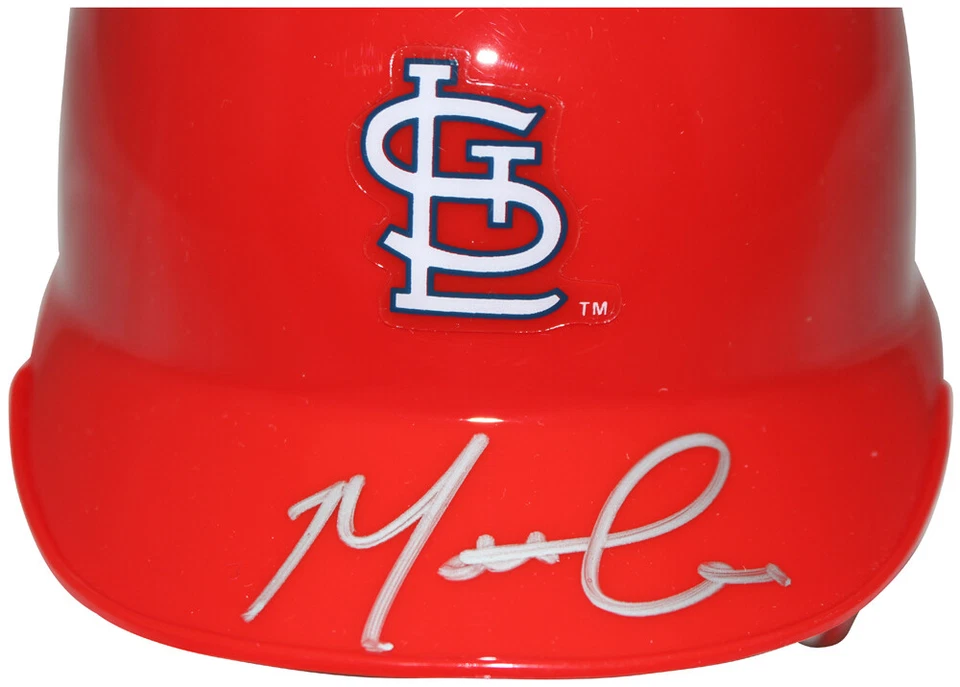 Matt Carpenter Autographed St. Louis Cardinals Mini Batting Helmet MLB 36129 - Image 2 of 3