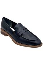 Franco Sarto Women's Edith 2 Loafers Black Leather