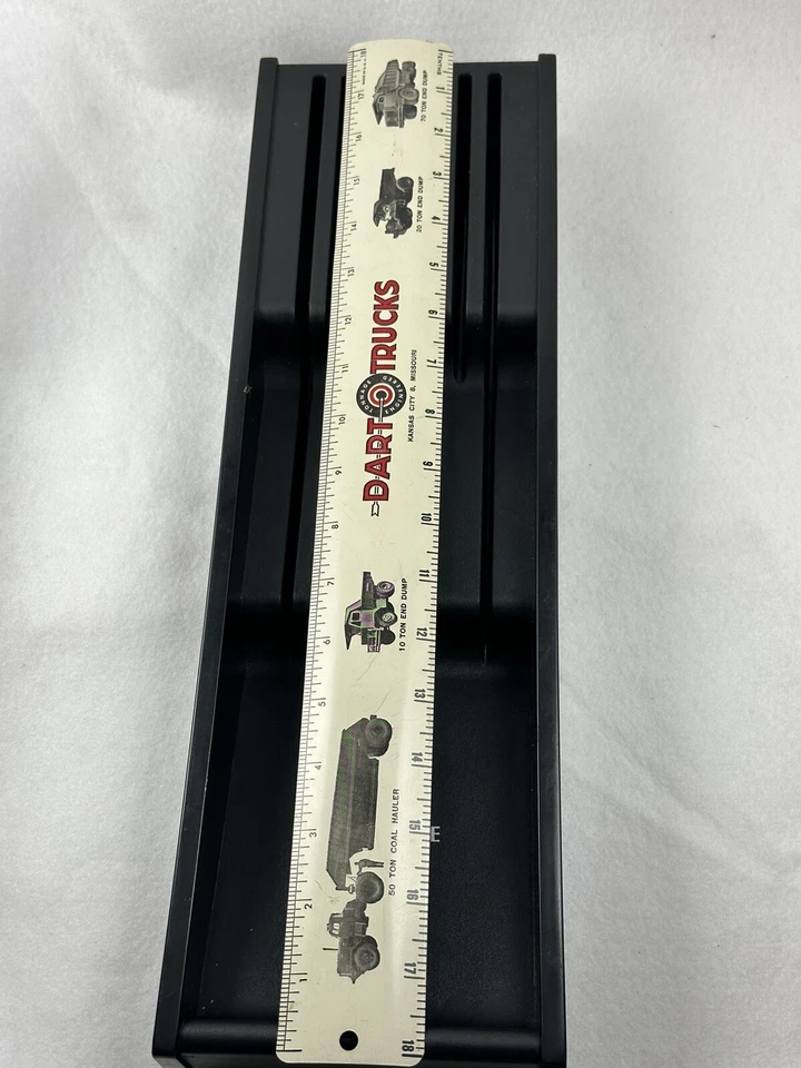 FARBERWARE 7 RANURAS SOPORTE CUCHILLO PLÁSTICO NEGRO 18" X 5.5" ORGANIZADOR DE CAJONES Foto 4 de 4