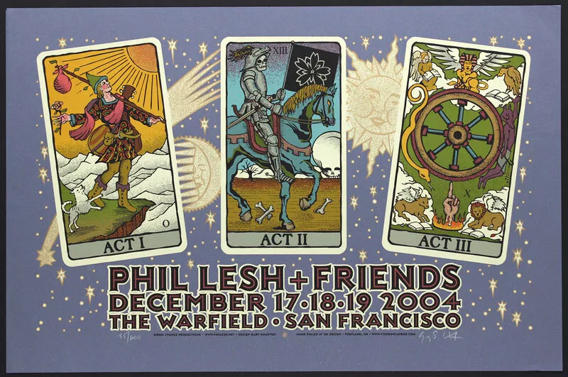 Gary Houston Phil Lesh And Friends Poster