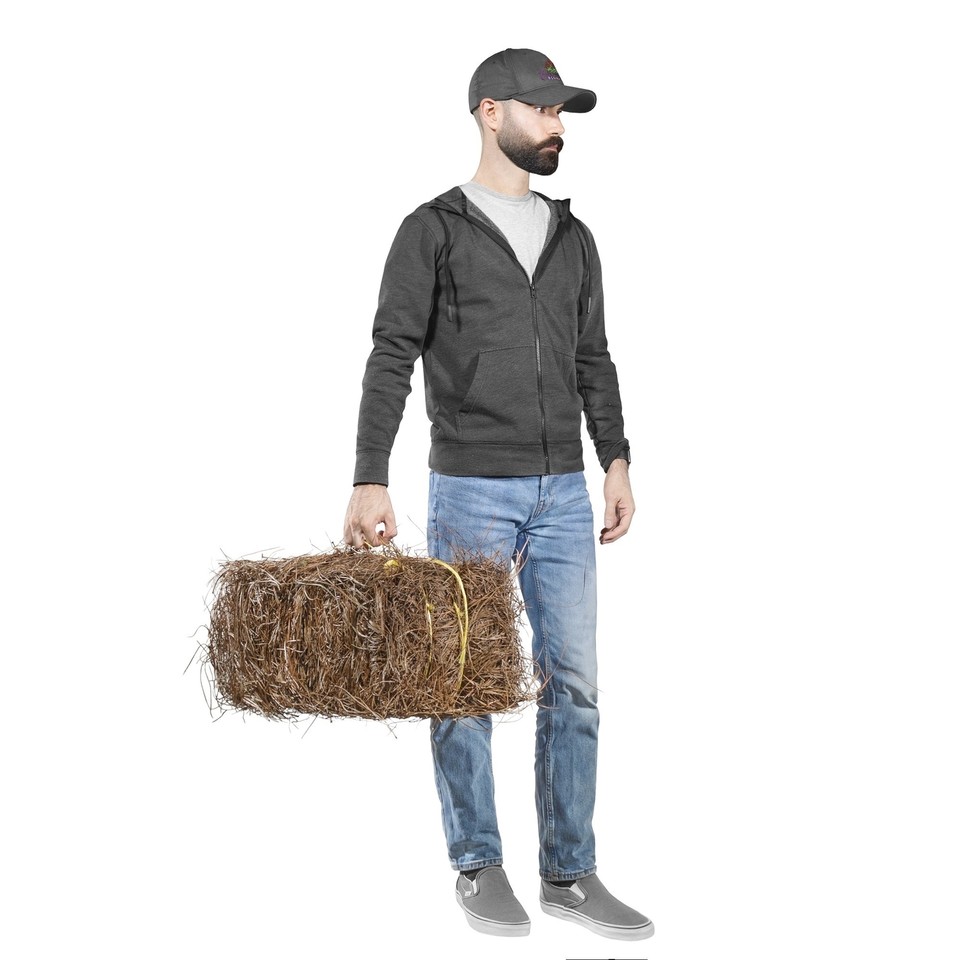 Garden Elements Long Leaf Pine Straw Bale, 1" Depth Covers 70 Sq Ft eBay