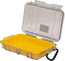 1040-027-100 1040 Micro Case (Yellow/Clear)