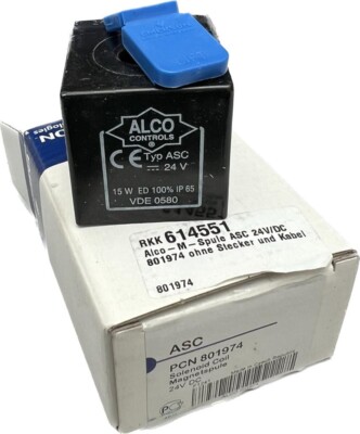 ALCO CONTROLS Magnetspule Typ: ASC 24V/DC 801974 - ohne Stecker und Kabel