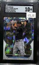 2023 Bowman #BCP-72 Yoffry Solano Atomic - SGC 10 *TedsCardShack*