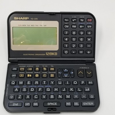 sharp electronic organizer