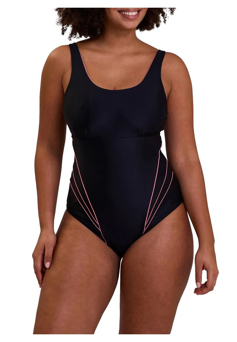 SANS COMPLEXE Black One-Piece Swimsuit Olympic Internal Support