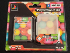 Playstation 2 Memory Card 8MB Marble 2002, Hori Brand New Japan PS2 Import