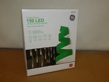 New GE 150 LED Energy Smart Icicle Style Lights Warm White Christmas Wedding